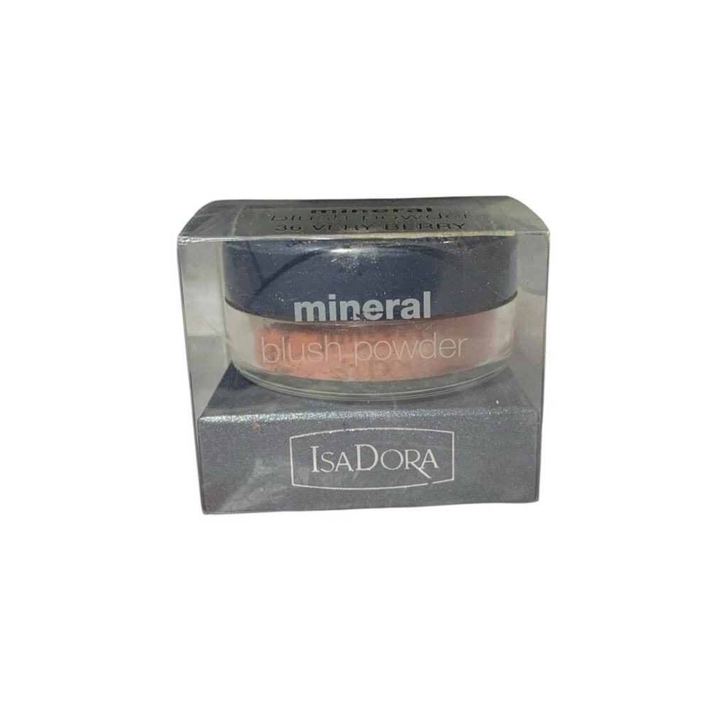 IsaDora Mineral Blush Powder 36 Very Berry Loose‎ Powder 3g .11oz New In Box